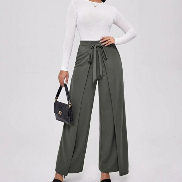 Tie Front pants - Picture 7 of 7